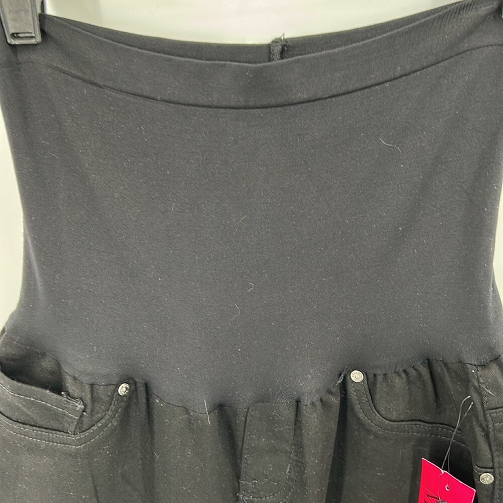 Bellavida Maternity Black NWT Cuffed or Uncuffed Panel Pants Size XL - Picture 6 of 13